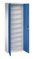 Werkzeugschrank 9 Fachböden H1980xB700xT300mm Sonderposten Werkzeugschrank 9 Fachböden H1980xB700xT300mm Sonderposten