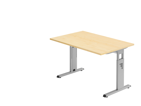 Büroschreibtisch C-Fuß höhenverstellbar