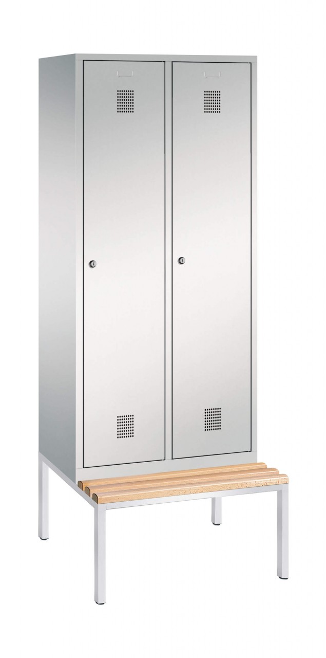 BIGBOXX - automatisch angelegt Spind mit untergebauter Sitzbank Comfort