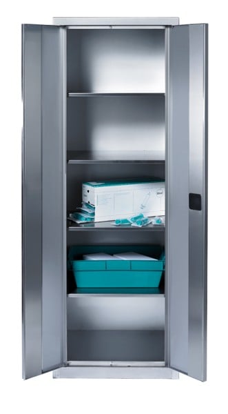 Edelstahl Akten- & Lagerschrank