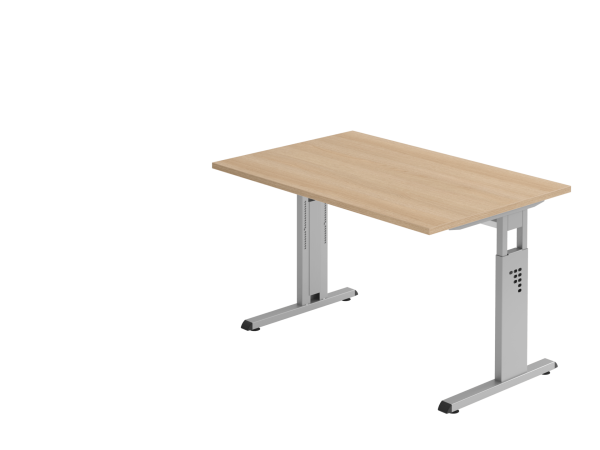 Büroschreibtisch C-Fuß höhenverstellbar