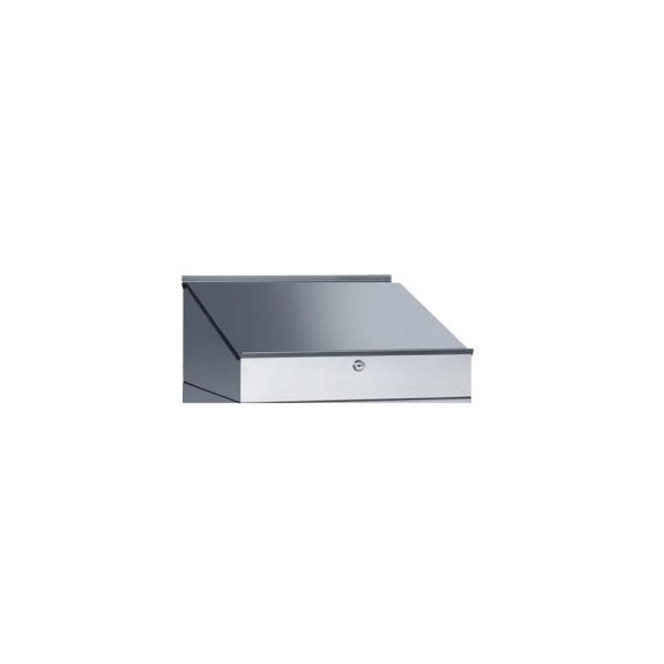 Edelstahl-Pultaufsatz B 500 x T 500 mm