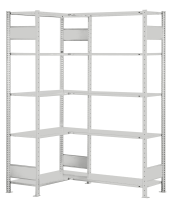 Eckregal Stecksystem Premium pulverbeschichtet