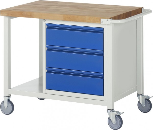 Mobile Werkbank 3 Schubladen