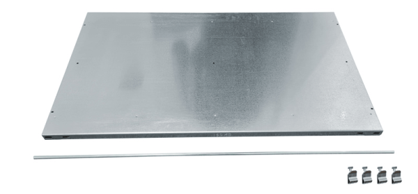 Fachboden Büroregal 1300x600 mm 150kg m. Anschlagleiste
