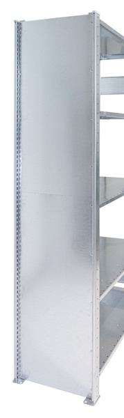 Seitenwand Vollblech für Steckregal Premium
