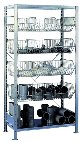 Gitterkorbregal Stecksystem Premium
