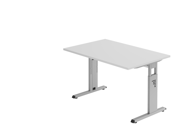 Büroschreibtisch C-Fuß höhenverstellbar