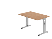 Büroschreibtisch C-Fuß höhenverstellbar