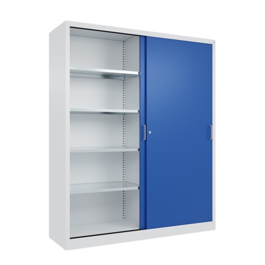Schwerlast-Schiebetürenschrank Werkstatt