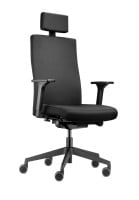 Drehstuhl mit Kopfstütze to-Strike work comfort pro