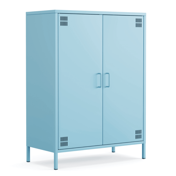 Highboard Metall 2-türig