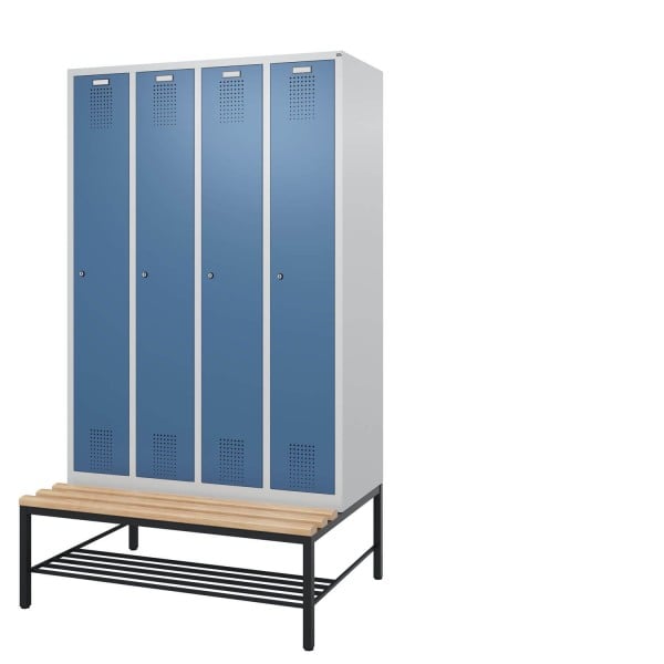 Spind mit untergebauter Sitzbank Comfort