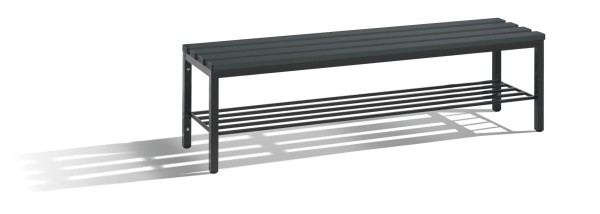 Freistehende Sitzbank Kunststoff Comfort