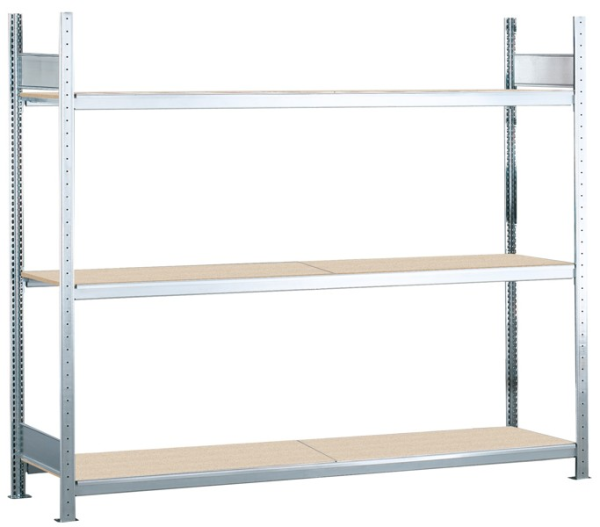 Weitspannregal WS2000 Premium Spanplatten