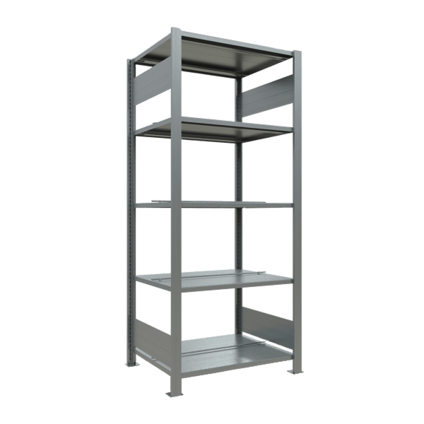 Büroregal Stecksystem Premium beidseitig