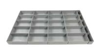 Einsatzkästen-Set Steckregal Premium Tiefe 600mm