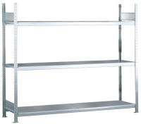 Weitspannregal WS2000 Premium Stahlpaneele