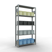 Fachbodenregal Stecksystem Premium beidseitig