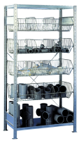 Gitterkorbregal Stecksystem Premium