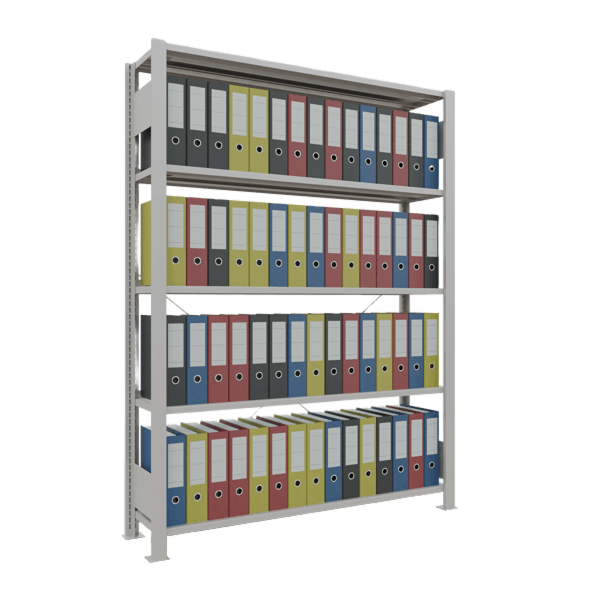 Büroregal Stecksystem Premium pulverbeschichtet
