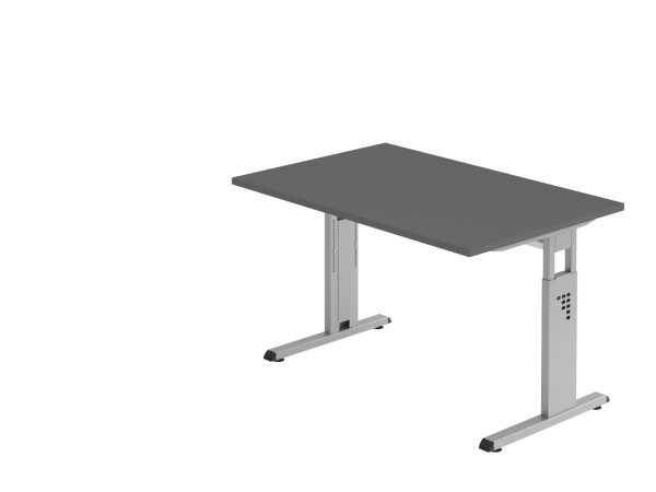 Büroschreibtisch C-Fuß höhenverstellbar