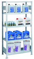 Umwelt-Wannenbodenregal Stecksystem Premium