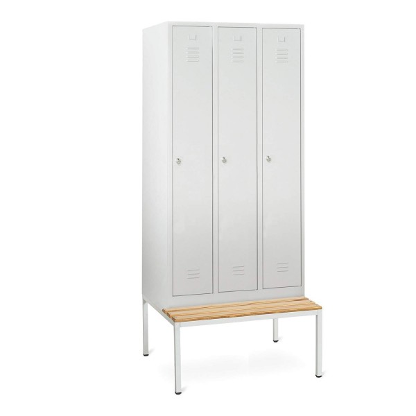 Spind mit untergebauter Sitzbank Basic