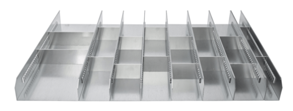 Schlitzwannen-Set 2 Steckregal Premium für Schubladen S2