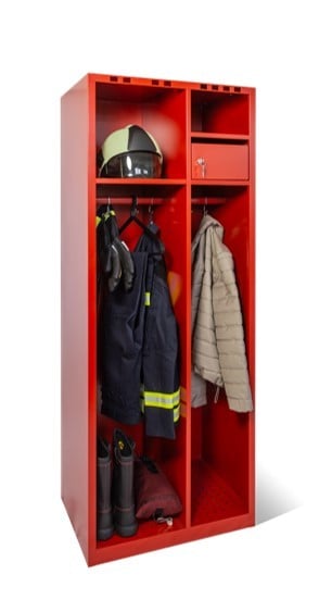 Feuerwehrspind Schwarz-Weiß-Trennung