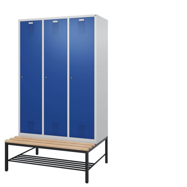 Spind mit untergebauter Sitzbank Comfort