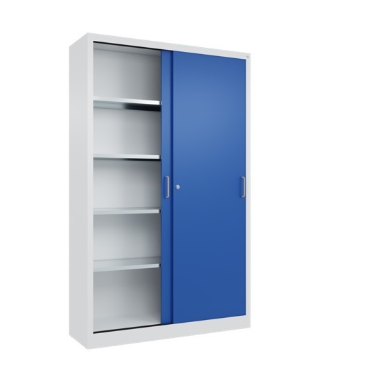 Schwerlast-Schiebetürenschrank Werkstatt