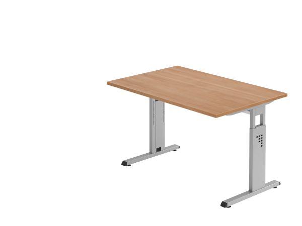 Büroschreibtisch C-Fuß höhenverstellbar
