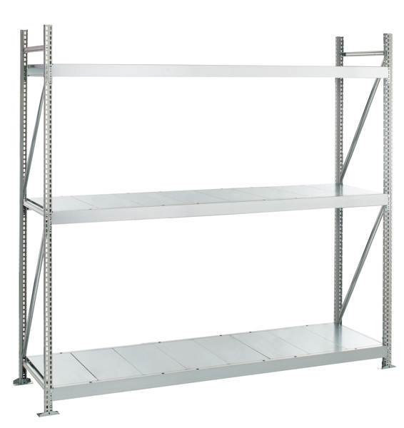 Weitspannregal WS3000 Premium Stahlpaneele