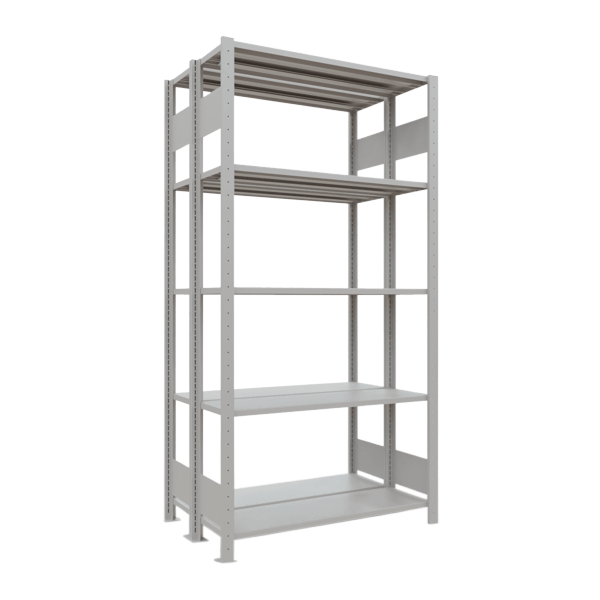 Doppelregal Stecksystem Premium durchladbar pulverbeschichtet