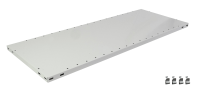 Fachboden Fachbodenregal Stecksystem 750x600mm 150kg RAL 7035