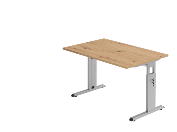 Büroschreibtisch C-Fuß höhenverstellbar